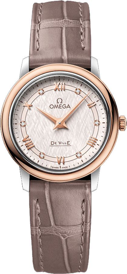 Omega De Ville Watches Ladies Silver Battery Operated Quartz 42423276052001 Watch