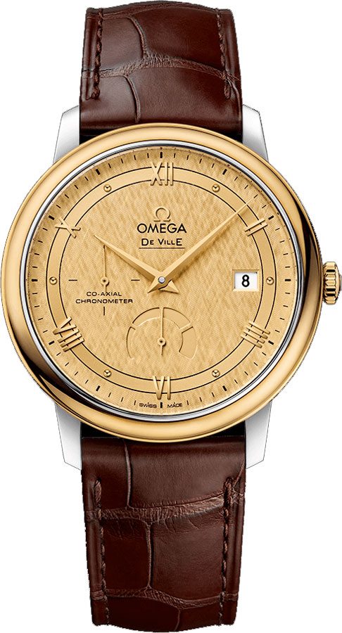 Omega De Ville Watches Champagne Self winding Automatic Chronometer 42423402108001 Watch