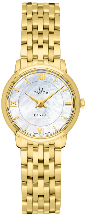 Omega De Ville Watches Ladies Mother of Pearl White 42450246005001 Watch