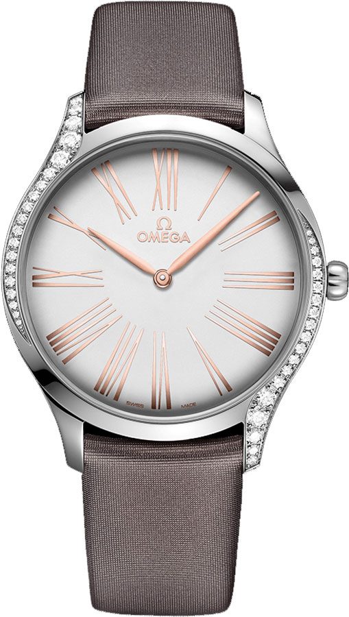 Omega De Ville Watches Ladies Silver Battery Operated Quartz 42817396002001 Watch