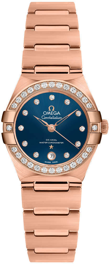 Omega Constellation Watches Ladies Blue Self winding Automatic Chronometer 13155292053001 Watch