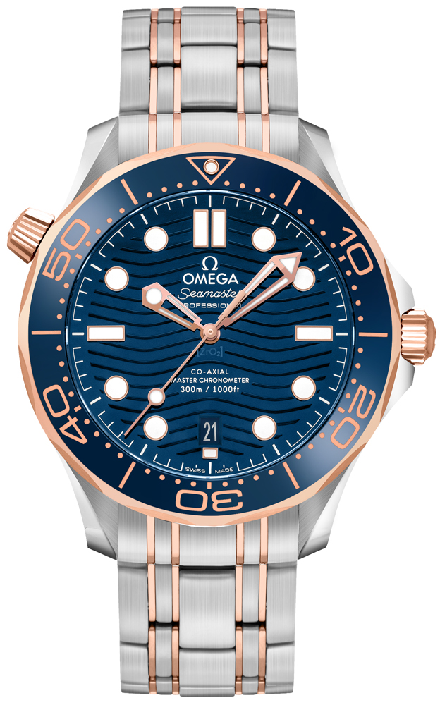 Omega Seamaster Watches Mens Blue Self winding Automatic 21020422003002 Watch