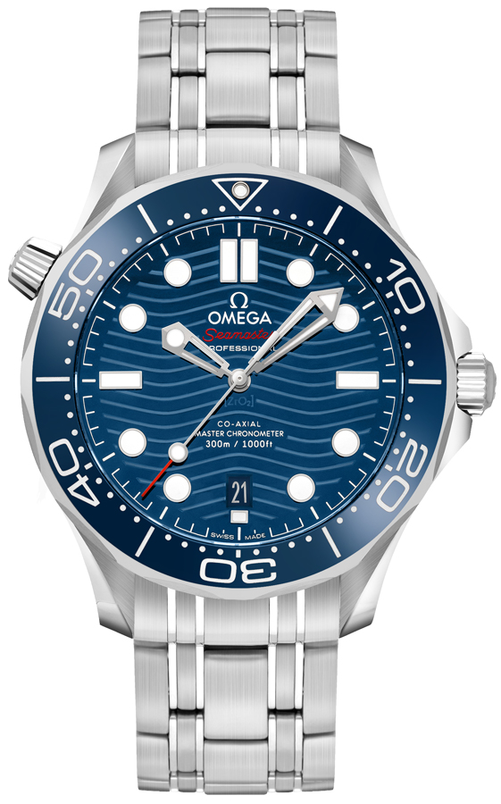 Omega Seamaster Watches Mens Blue Self winding Automatic Chronometer 21030422003001 Watch