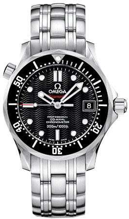 Omega Seamaster Watches Ladies Black Self winding Automatic 21230362001001 Watch