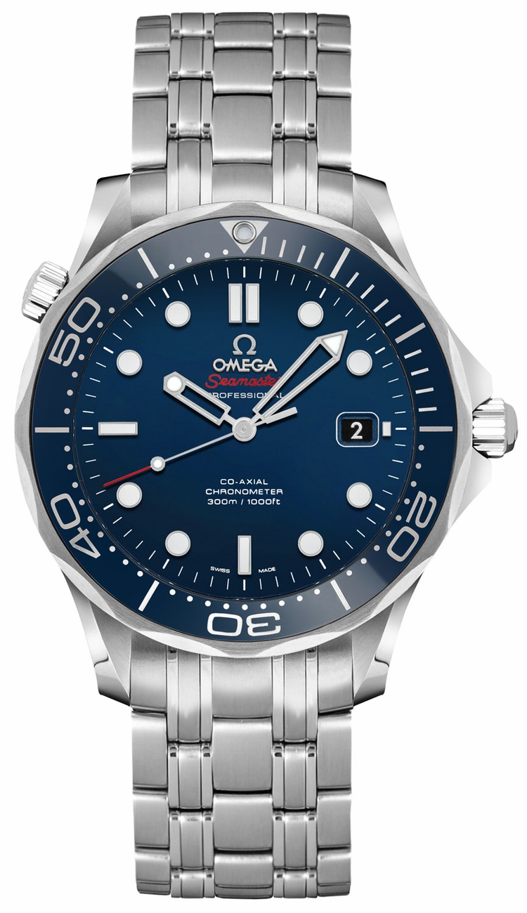Omega Seamaster Watches Mens Blue Self winding Automatic Chronometer 21230362003001 Watch
