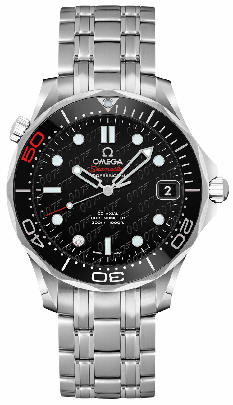 Omega Seamaster Watches  Black Self winding Automatic 21230362051001 Watch
