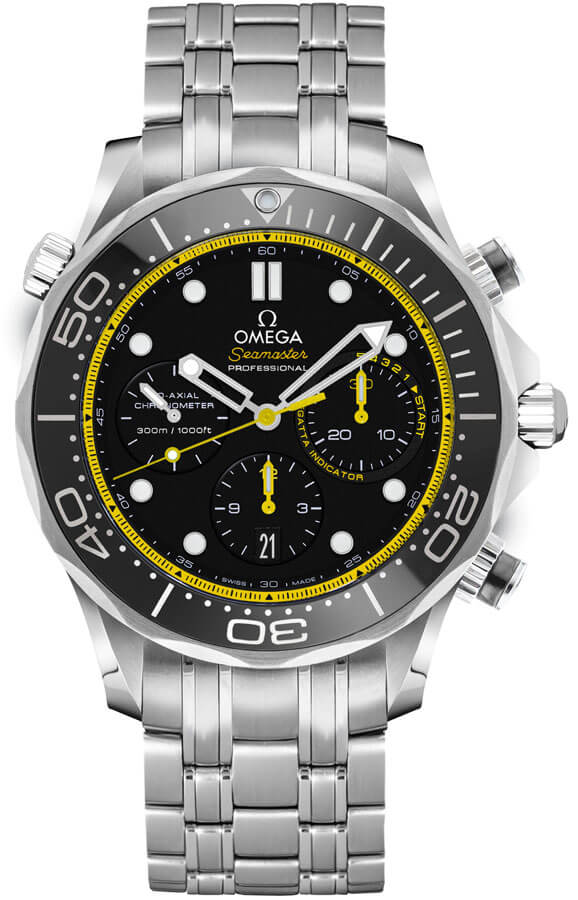 Omega Seamaster Watches Mens Black Self winding Automatic 21230445001002 Watch