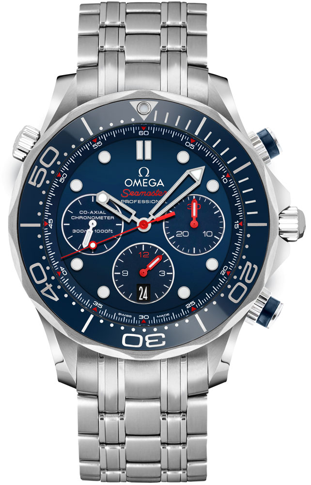 Omega Seamaster Watches Mens Blue Self winding Automatic 21230445003001 Watch