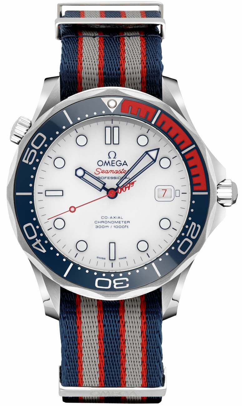 Omega Seamaster Watches Mens Polished Ceramic White Self winding Automatic 21232412004001 Watch