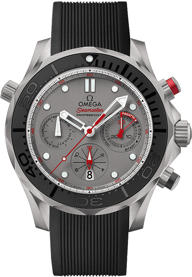 Omega Seamaster Watches Mens Grey Self winding Automatic 21292445099001 Watch