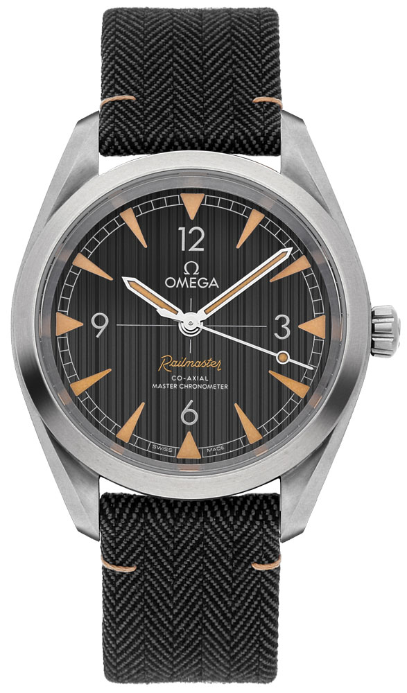 Omega Seamaster Watches Mens Vertically Brushed Black Self winding Automatic Chronometer 22012402001001 Watch