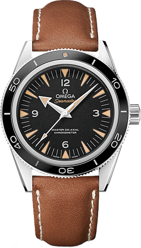 Omega Seamaster Watches Mens SandBlasted Black Self winding Automatic Chronometer 23332412101002 Watch