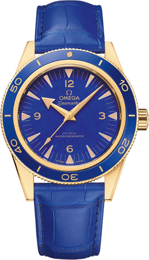 Omega Seamaster Watches Mens Blue Self Winding Automatic 23463412199002 Watch
