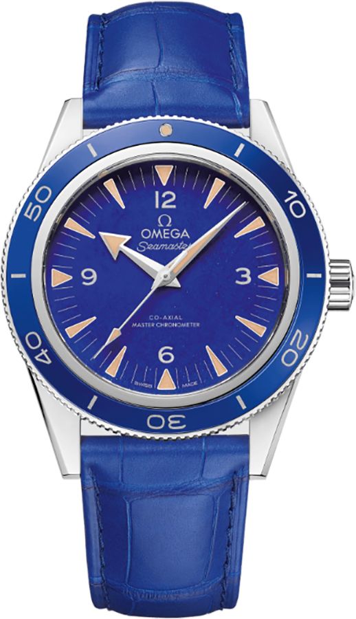 Omega Seamaster Watches Mens Blue Self Winding Automatic 23493412199002 Watch