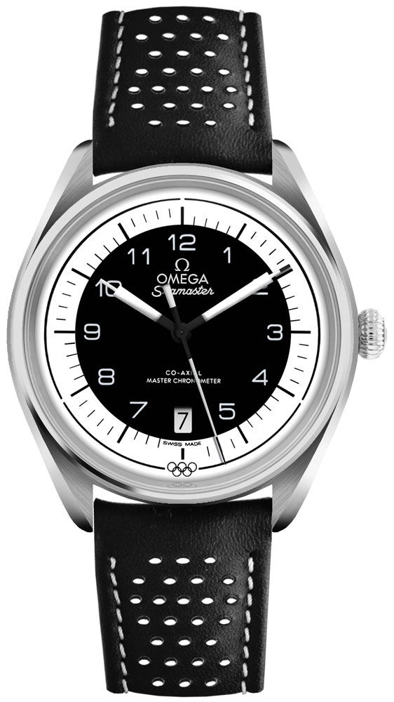 Omega Seamaster Watches Mens White & Black Self winding Automatic 52232402001003 Watch