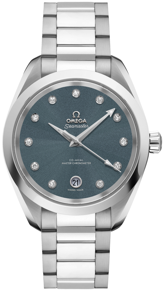 Omega Seamaster Aqua Terra Watches  Blue Self winding Automatic Chronometer 22010382053001 Watch