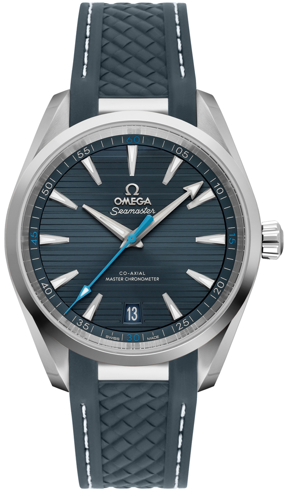 Omega Seamaster Aqua Terra Watches  Teak Blue Self winding Automatic Chronometer 22012412103002 Watch