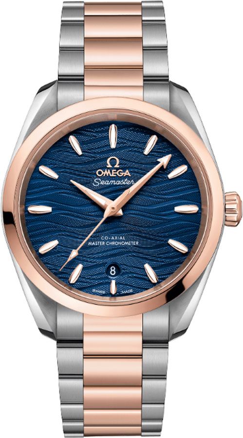 Omega Seamaster Aqua Terra Watches  Blue Self winding Automatic Chronometer 22020382003001 Watch