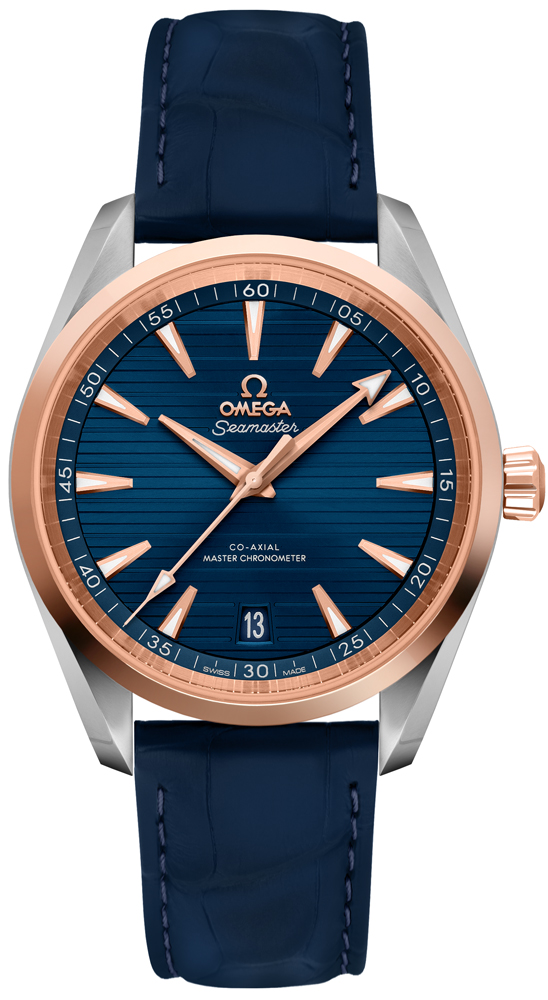 Omega Seamaster Aqua Terra Watches  Teak Blue Self winding Automatic Chronometer 22023382003001 Watch