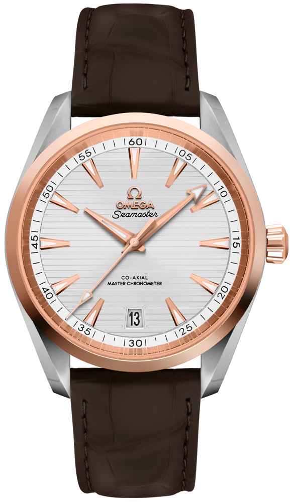 Omega Seamaster Aqua Terra Watches  Teak Silver Self winding Automatic Chronometer 22023412102001 Watch