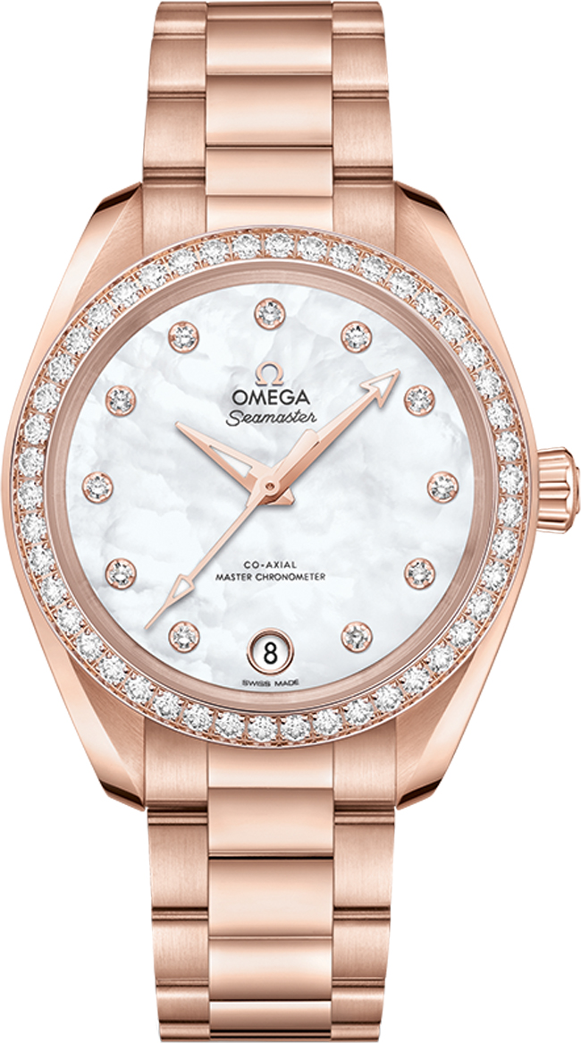 Omega Seamaster Aqua Terra Watches  Pearl White Self winding Automatic 22055342055001 Watch