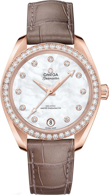 Omega Seamaster Aqua Terra Watches  Pearl White Self winding Automatic Chronometer 22058342055001 Watch