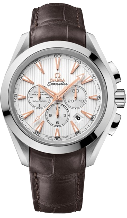 Omega Seamaster Aqua Terra Watches  Teak Silver Self winding Automatic Chronometer 23113445002001 Watch
