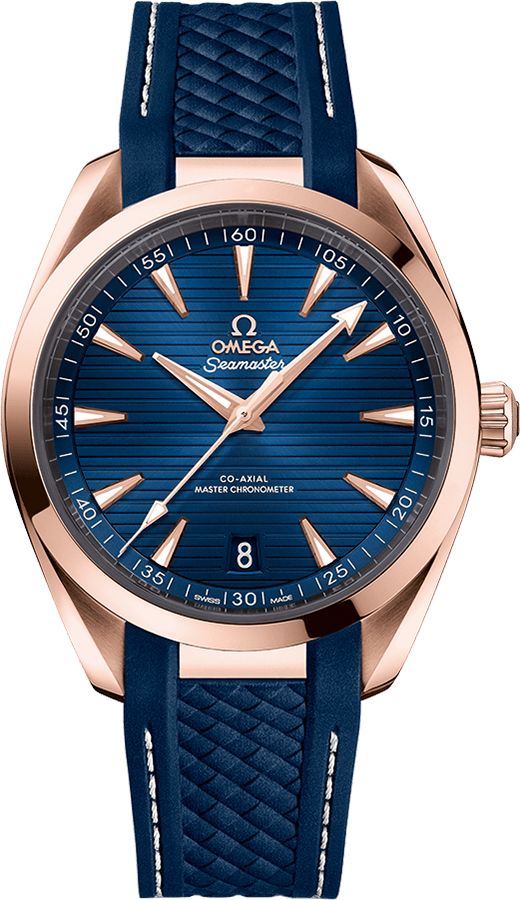 Omega Seamaster Aqua Terra Watches Mens Blue Self Winding Automatic 22052412103001 Watch