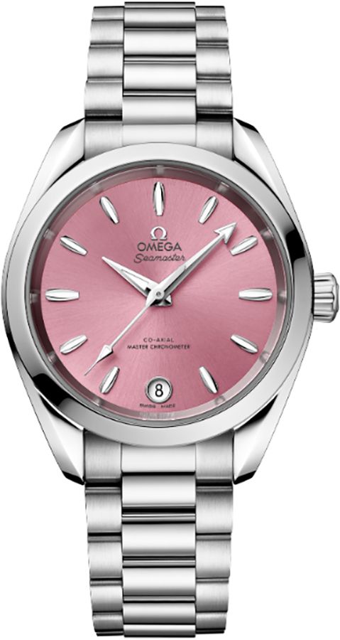 Omega Seamaster Aqua Terra Watches Ladies Shell Pink  Self Winding Automatic 22010342010003 Watch