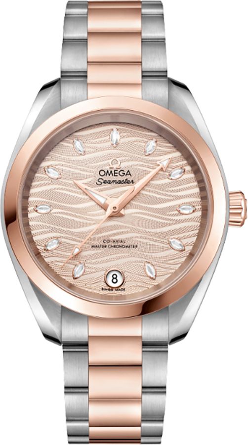 Omega Seamaster Aqua Terra Watches Ladies Beige Self Winding Automatic 22020342059001 Watch