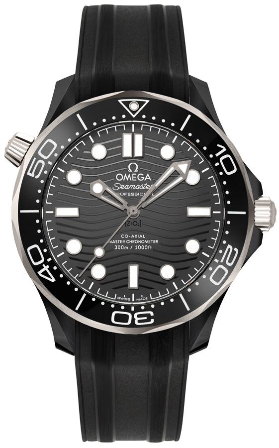 Omega Seamaster Watches Mens Black Self winding Automatic 21092442001001 Watch