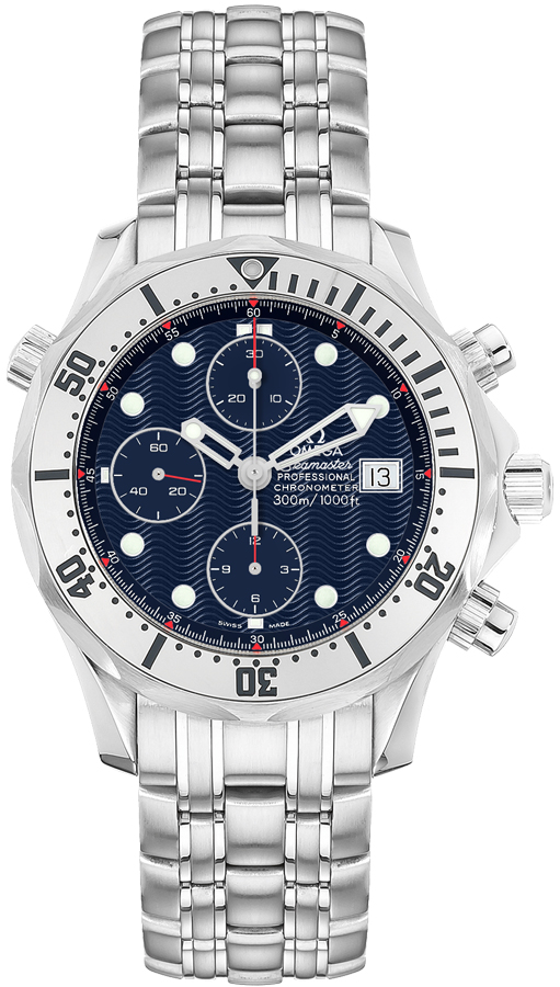 Omega Seamaster Watches Mens Blue Self winding Automatic 25988000 Watch