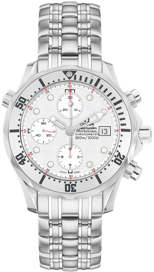 Omega Seamaster Watches Mens White Self winding Automatic 25982000 Watch