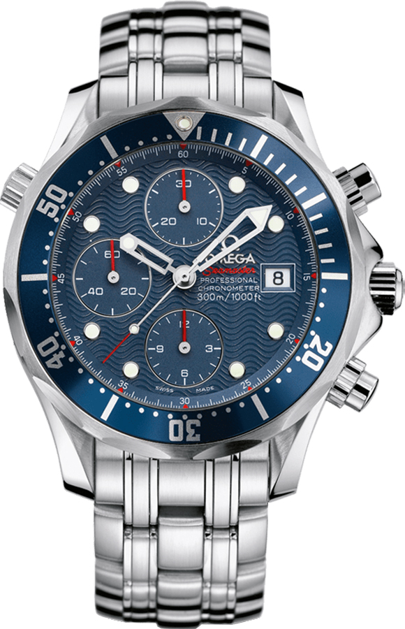 Omega Seamaster Watches Mens Blue Self winding Automatic 22258000 Watch