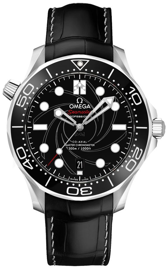 Omega Seamaster Watches Ladies Black Self winding Automatic 21093422001001 Watch