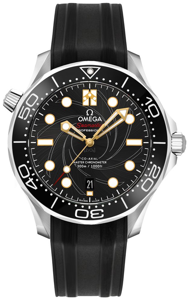 Omega Seamaster Watches Mens Black Self winding Automatic 21022422001003 Watch