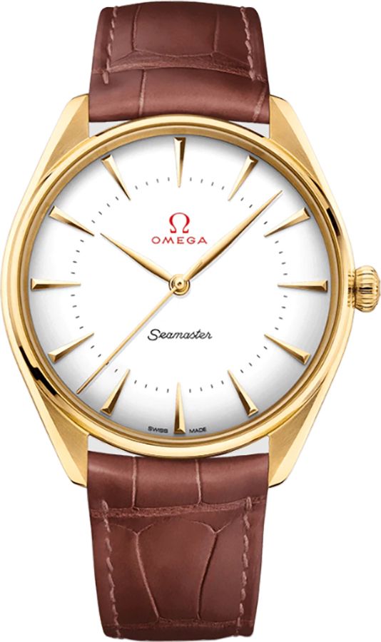 Omega Seamaster Watches Mens White Self Winding Automatic 52253402004001 Watch