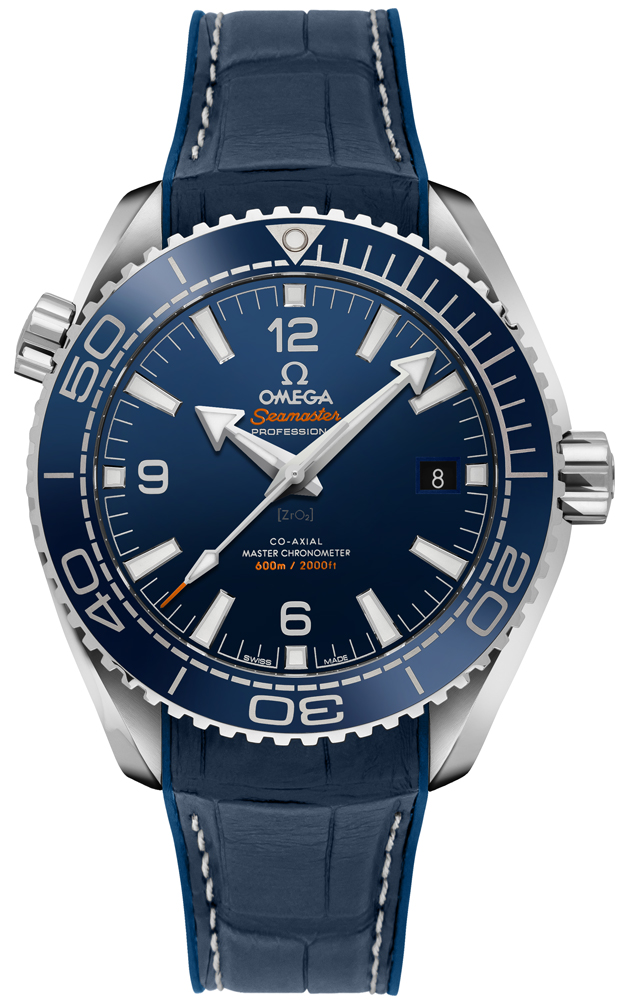 Omega Seamaster Planet Ocean 600M Watches Mens Blue Self winding Automatic Chronometer 21533442103001 Watch