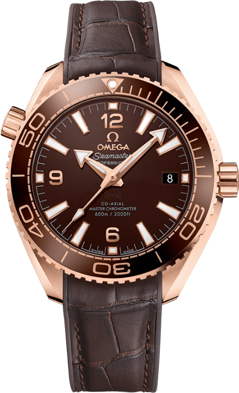 Omega Seamaster Planet Ocean 600M Watches Mens Brown Self winding Automatic 21563402013001 Watch