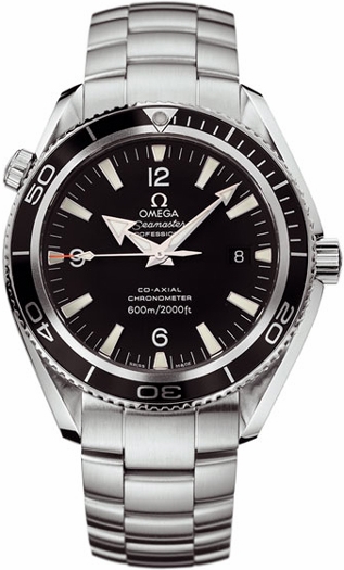 Omega Seamaster Planet Ocean 600M Watches Mens Black Self winding Automatic 22005000 Watch