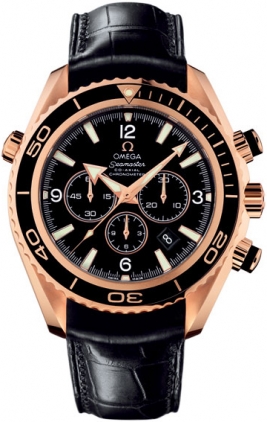 Omega Seamaster Planet Ocean 600M Watches  Black Self winding Automatic Chronometer 22263465001001 Watch