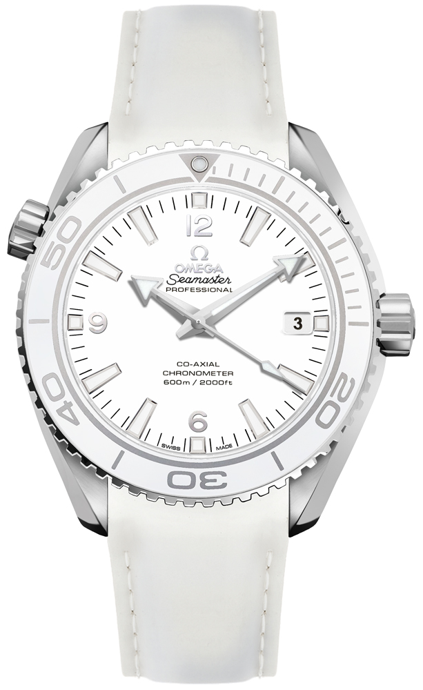 Omega Seamaster Planet Ocean 600M Watches Ladies White Self winding Automatic Chronometer 23232422104001 Watch