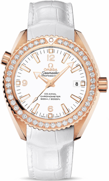 Omega Seamaster Planet Ocean 600M Watches Ladies White Self winding Automatic Chronometer 23258422104001 Watch