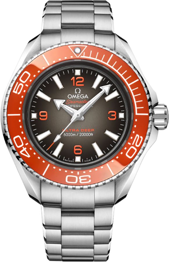 Omega Seamaster Planet Ocean 600M Watches Mens Grey and Black Self Winding Automatic 21530462106001 Watch