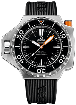 Omega Seamaster Watches Mens Black Self winding Automatic Chronometer 22432552101001 Watch
