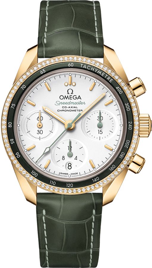 Omega Speedmaster Watches Mens Silver Self Winding Automatic 32468385002004 Watch