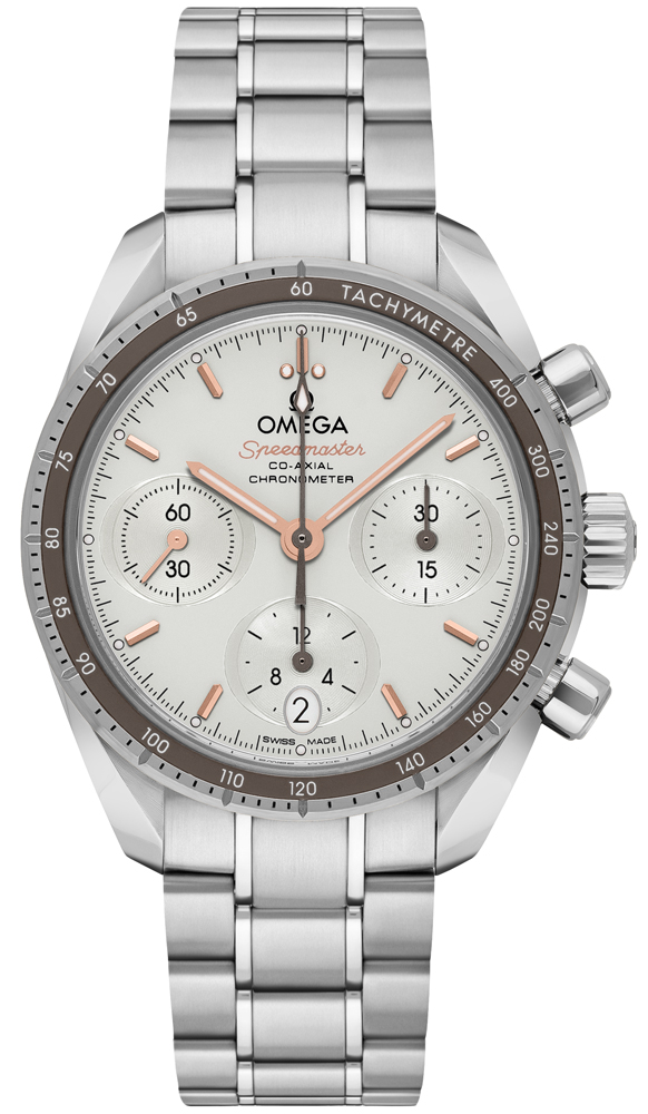 Omega Speedmaster Watches  Opaline Silver Self winding Automatic Chronometer 32430385002001 Watch