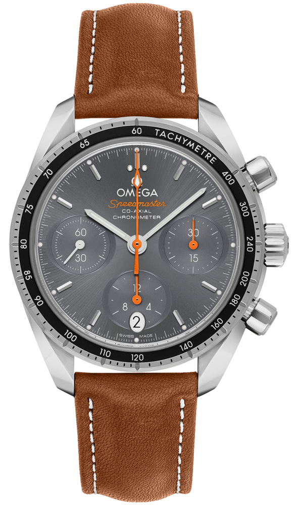 Omega Speedmaster Watches  SunBrushed Grey Self winding Automatic Chronometer 32432385006001 Watch