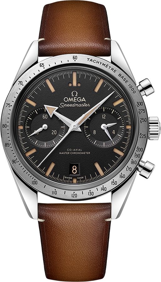 Omega Speedmaster Watches Mens Black Manual Winding 33212415101001 Watch