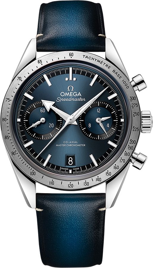 Omega Speedmaster Watches Mens Blue Manual Winding 33212415103001 Watch